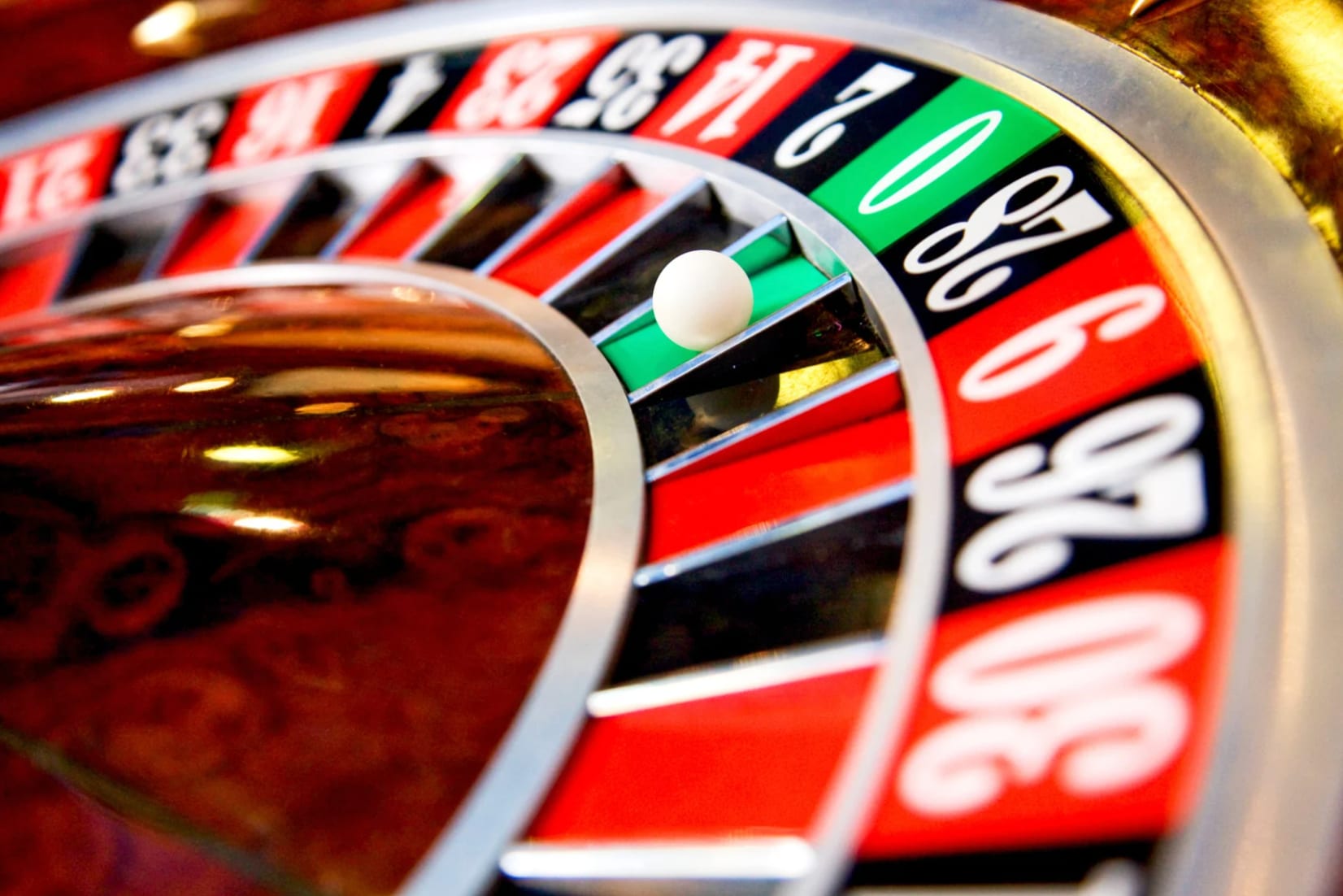 Commercial gaming — roulette wheel