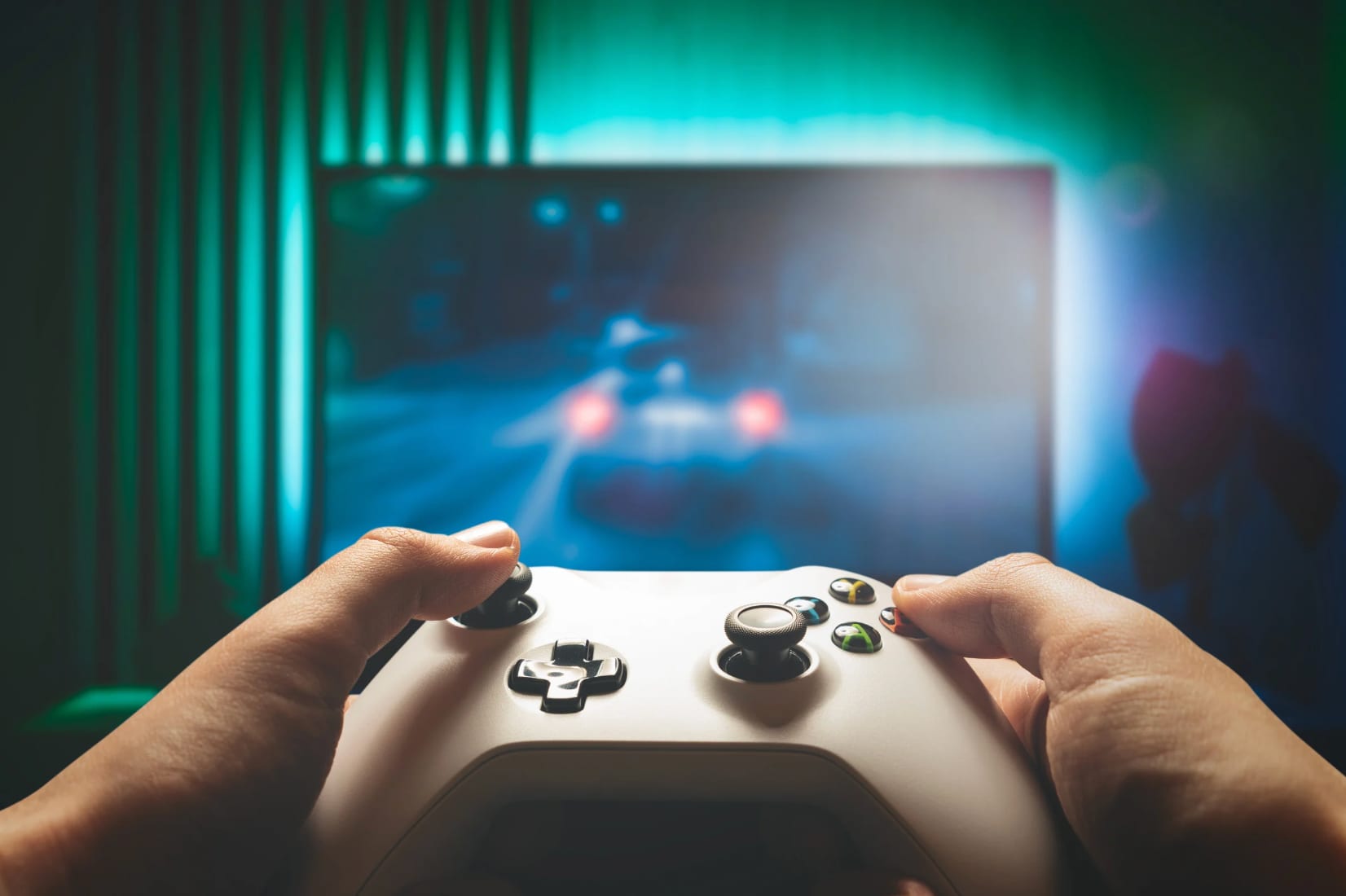 i‑Gaming — gaming controller and screen
